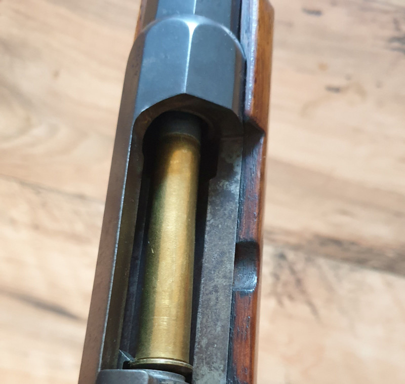 Historická lovecká puška Mauser model 71 cal.11,15x60R 