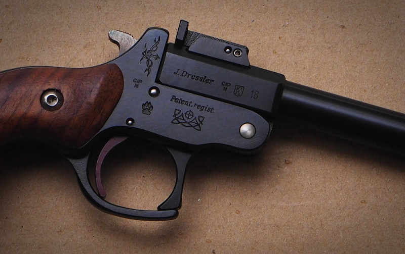 Pistole Fox Special cal. 6 mm ME Flobert