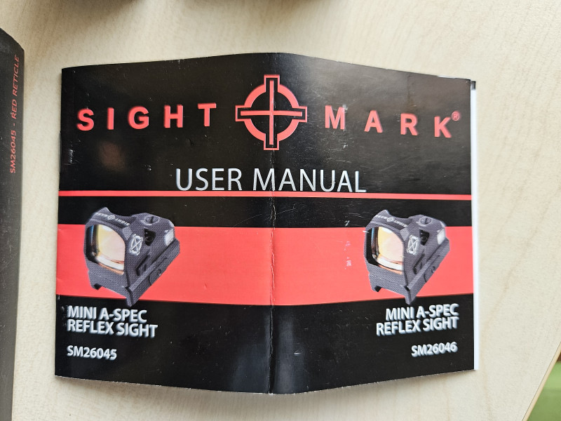 Díly na kolimátor Sightmark
