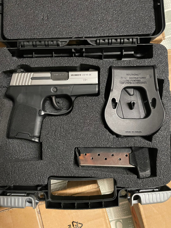 SIG P290RS tenká ultrakompaktní 9 mm luger