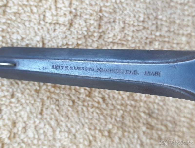 Historický revolver Smith Wesson cal.22RF SA 1865 Hezký stav