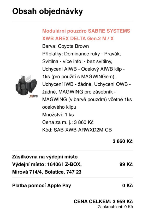 Sabre systems XWB - Arex M/X gen 2 AIWB