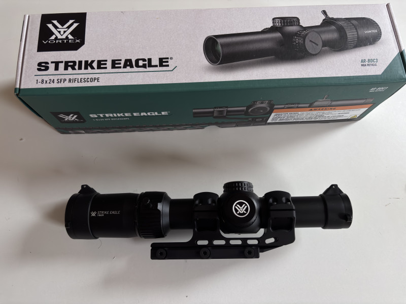 Optika Vortex Strike Eagle 1-8x24 AR-BCD3