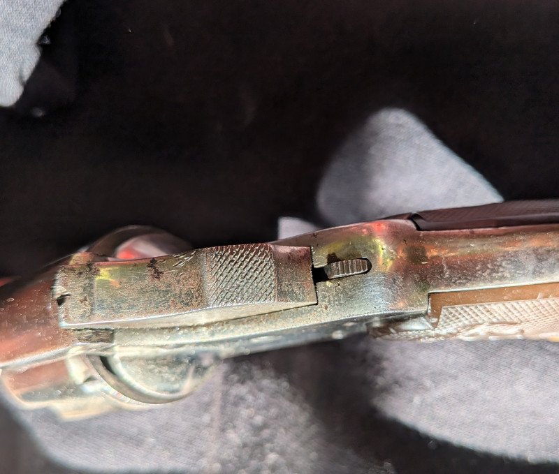 Historický Revolver Forehead Safety Hammerless 32