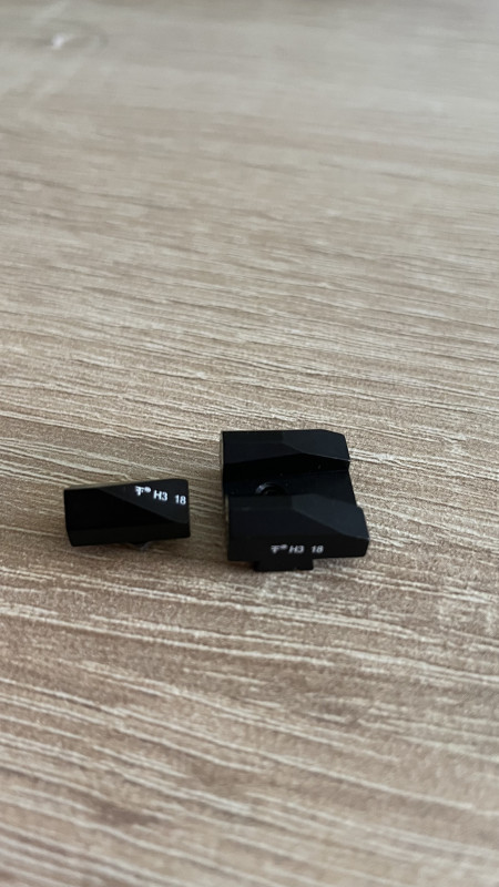 Mířidla Glock tritium 