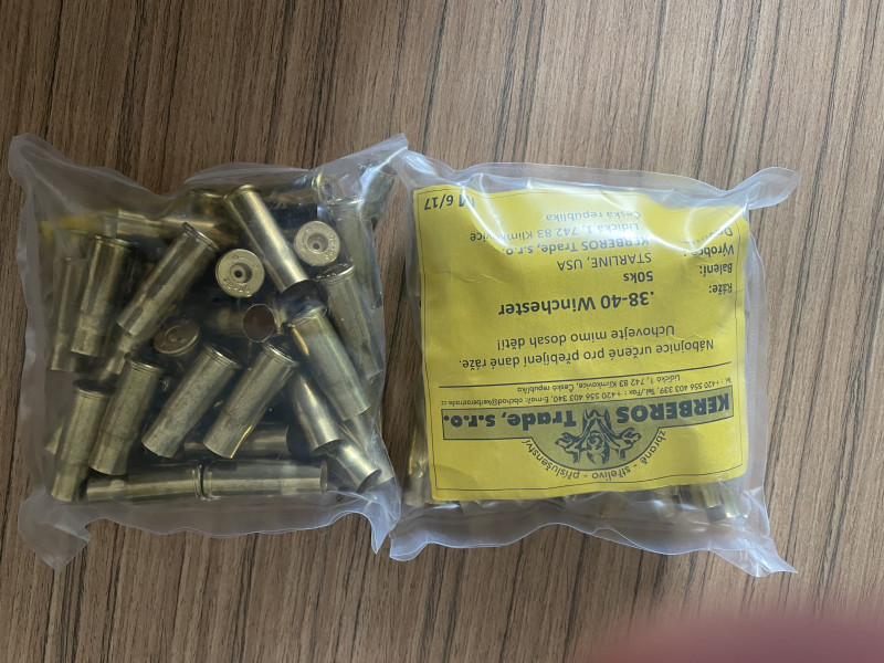 Nábojnice 38-40 Winchester