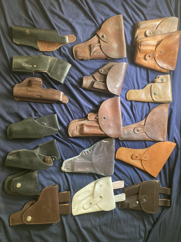 Pouzdra CZ 50 / 70 , CZ 52 , CZ 82 /83 , CZ 75 , SA 61 , PPK