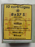 Naboje 8x57 JS (8x57 S) ČSSR Sellier & Bellot (130kusů)