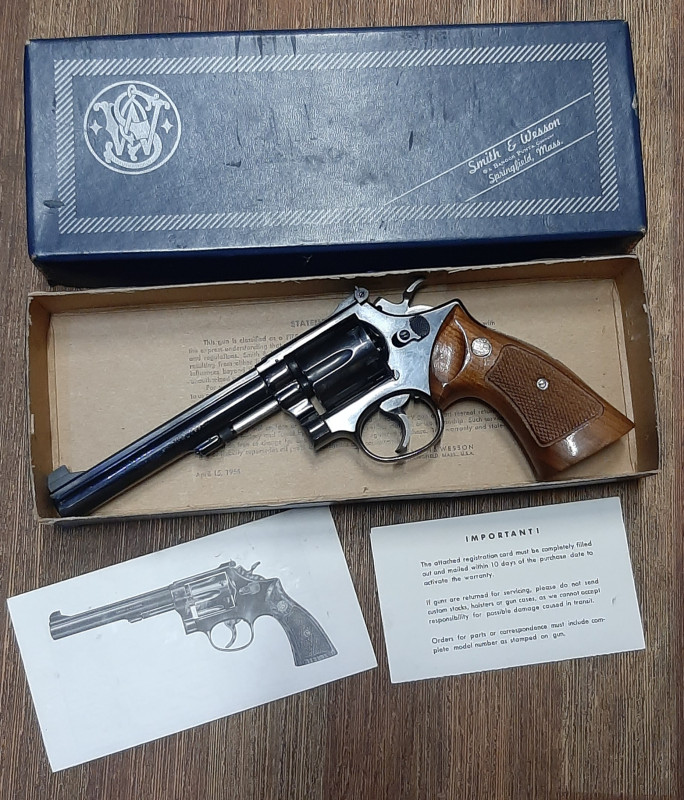 SW MASTERPIECE K38 model 14 38spec