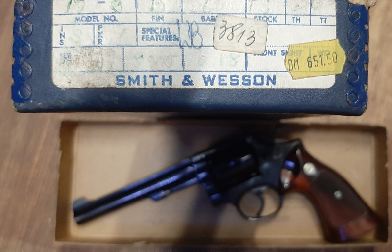 SW MASTERPIECE K17 model 17 22LR