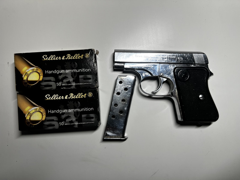 CZ 45. 6,35Br.+ střelivo