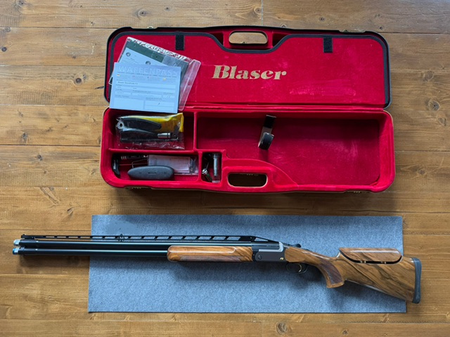 Blaser F3 Super Trap - stav nové zbraně 