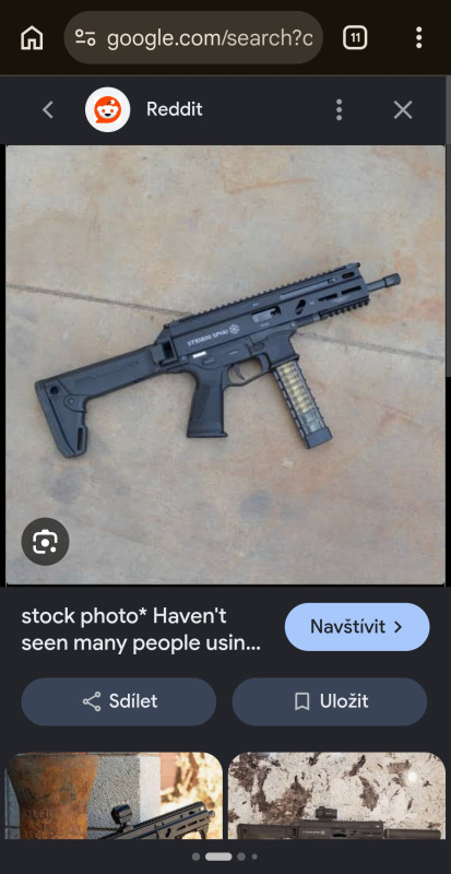 Koupím pažbu Zhukov s redukcí na Stribog SP9 A1