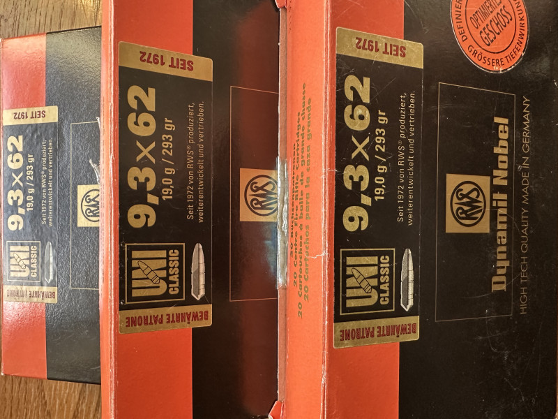RWS UNI CLASSIC 19g. 9,3x62