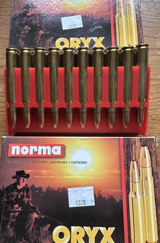Norma ORYX 9,3x62 18,5g