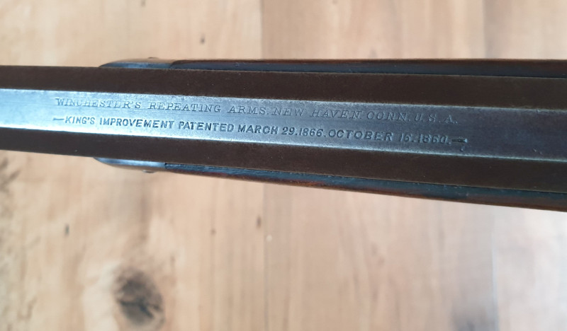 HISTORICKÁ PUŠKA WINCHESTER M.1876 CAL.45-60WCF CARBINE 