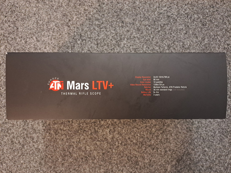 ATN MARS LTV+ THERMAL RIFLE SCOPE