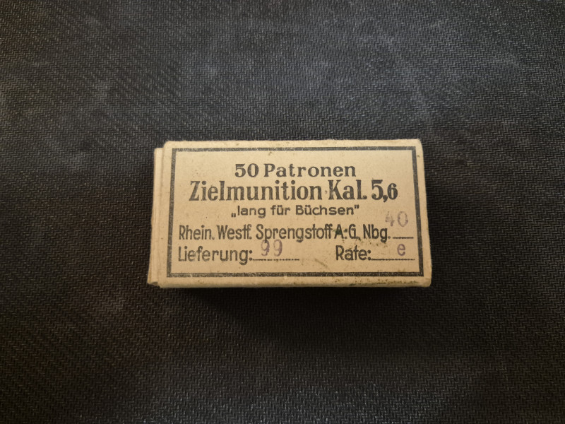 Zielmunition .22 Long Rifle 2.sv.válka