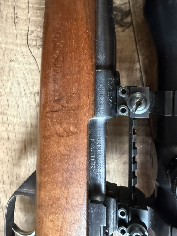 kulovnice CZ 527 ráže .223 Remington