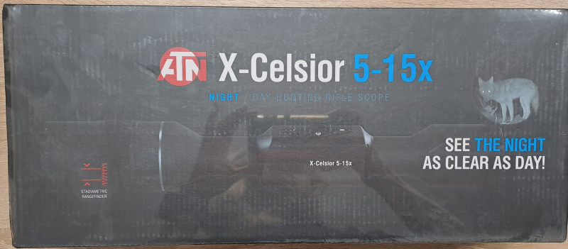 Denní / Noční lovecký puškohled ATN X-Celsior 5-15x