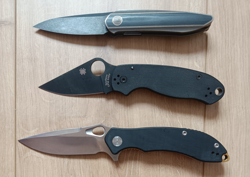 Weknife, civici, spyderco