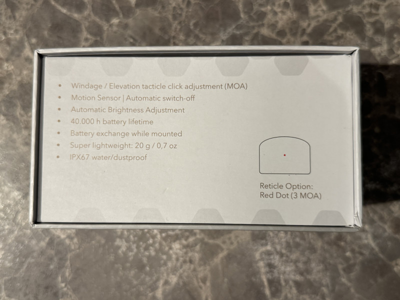 Kolimátor GPO Spectra pistol dot
