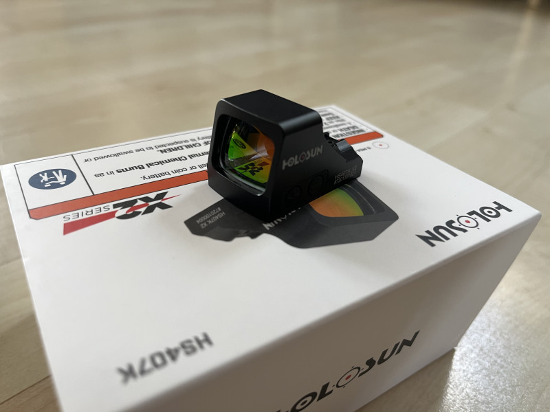 Kolimátor Holosun HS407K X2 - NOVÝ/NEPOUŽITÝ