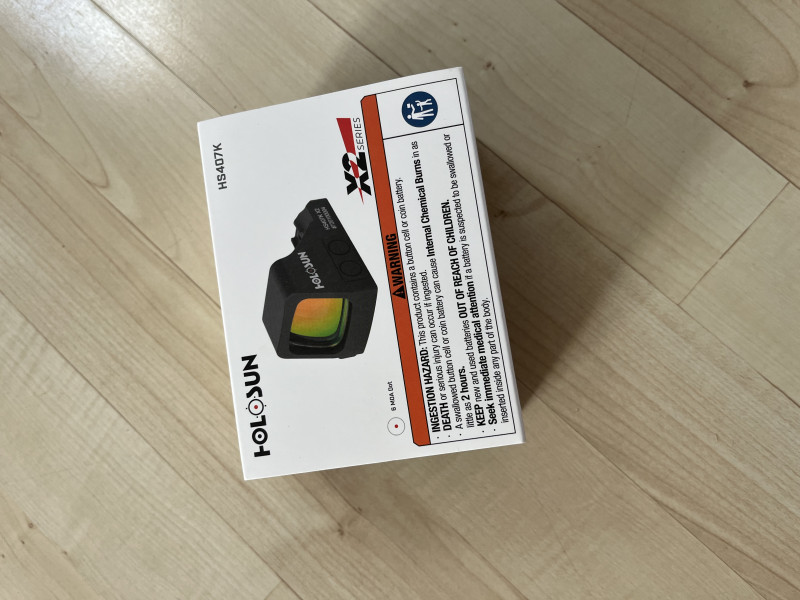 Kolimátor Holosun HS407K X2 - NOVÝ/NEPOUŽITÝ