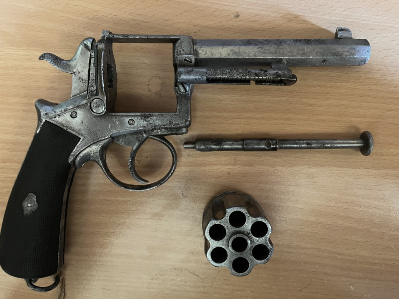 Revolver Gasser - belgická výroba