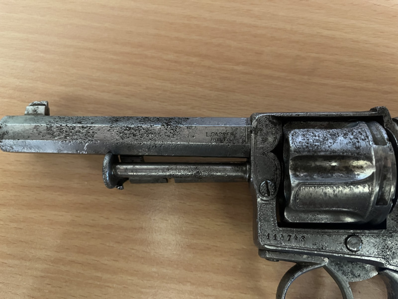 Revolver Gasser - belgická výroba