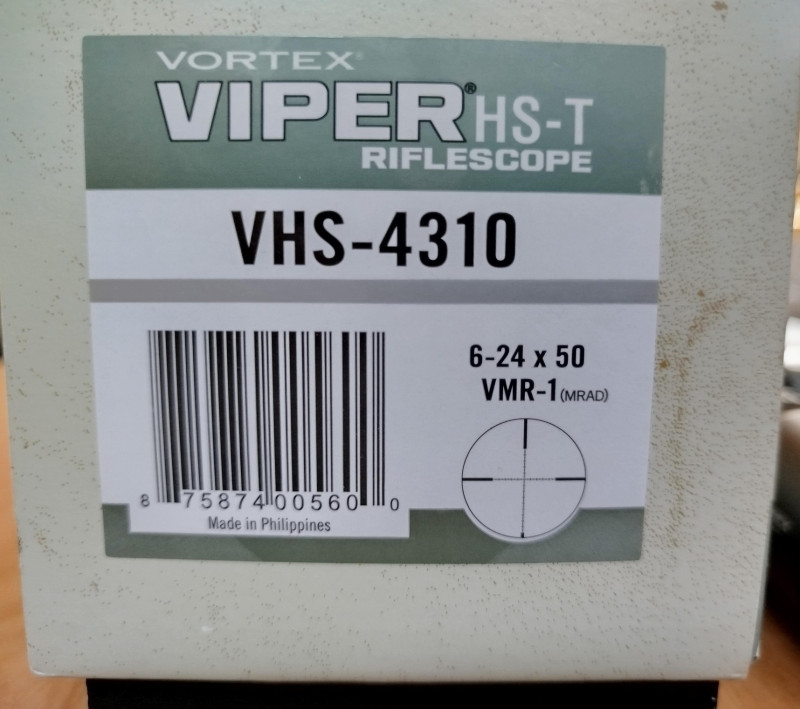 Puškohled Vortex Viper HST 6–24x50 VMR-1 (MRAD)
