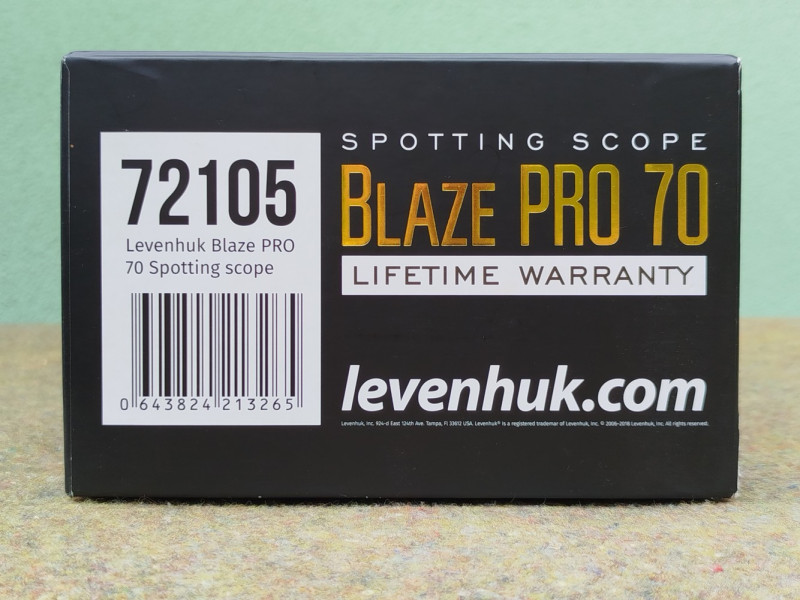 Pozorovací dalekohled  LEVENHUK Blaze PRO 70 / 20-60x70