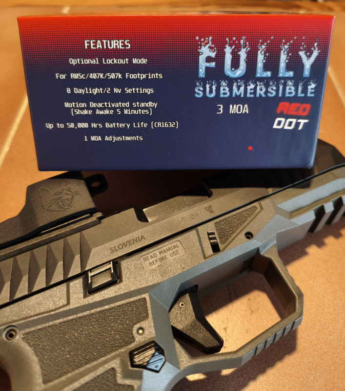 AREX DELTA X Gen.2 9mm Luger + kolimátor