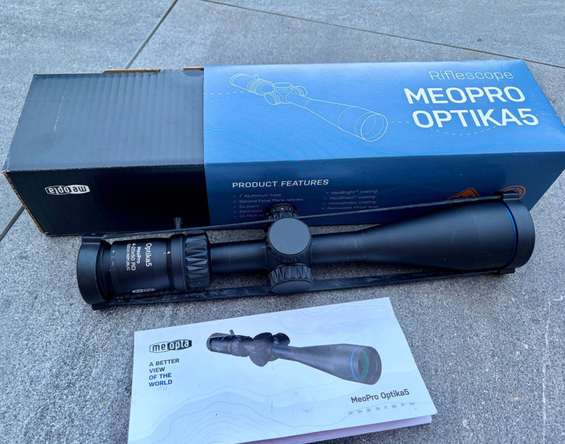 Puškohled Meopta MeoPro Optika5 4-20x50 RD