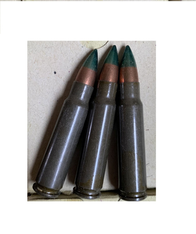 P: střelivo vz.52 7,62x45 do pušky vz52