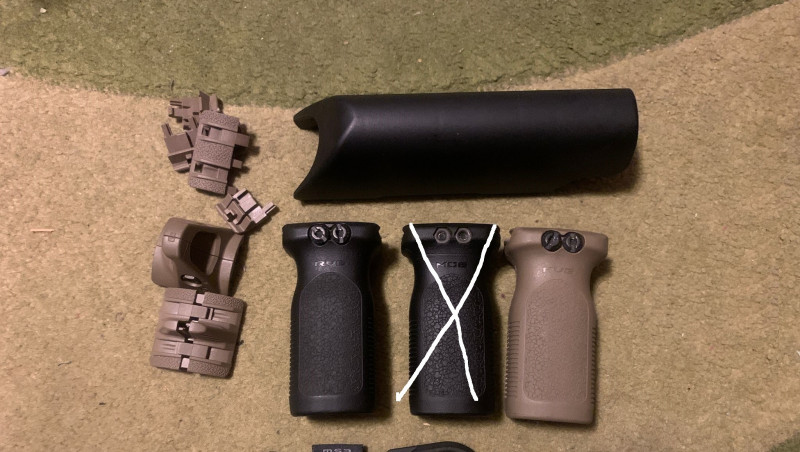 P: Magpul věci origo RVG LÍCNICE PAŽBY CTR poutko RSA, CAA