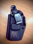 RH Holsters Glock43X Sharky IWB s Ulti-clipem- levák