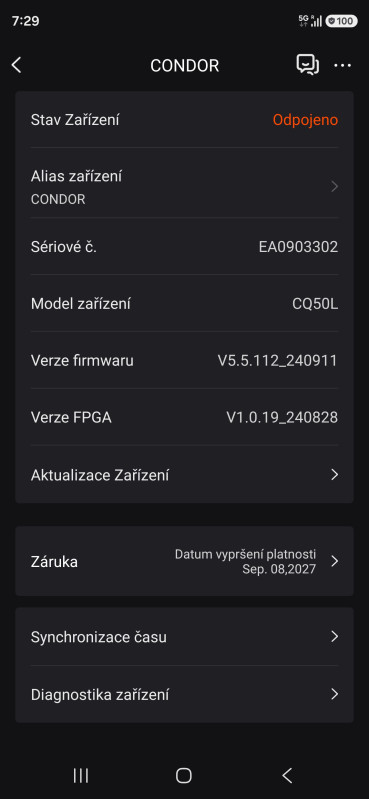 Prodám Termovizi CONDOR CQ50L