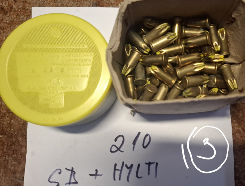 Nábojky do vstřelovače 6.8mm