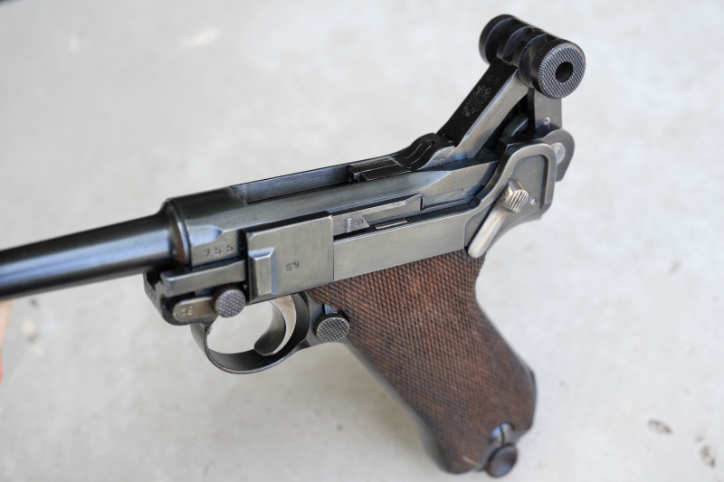 Parabela P08 výroba DWM 7,65mmLuger pěkná