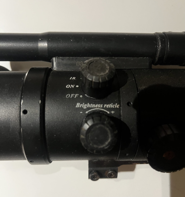 analogový puškohled pro noční vidění Dedal 210