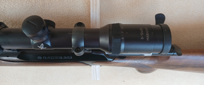 Sauer 202, 7x64,  Swarovski Habicht 3-12x50 RD
