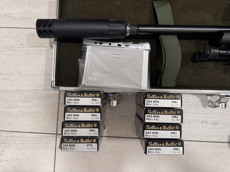 CZ557 Varmint 243 Win