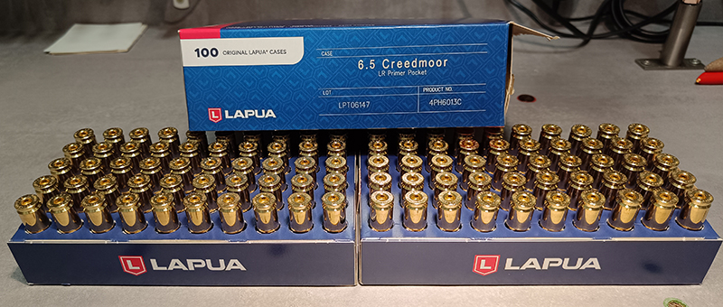 Nábojnice Lapua 6.5mm Creedmoor 