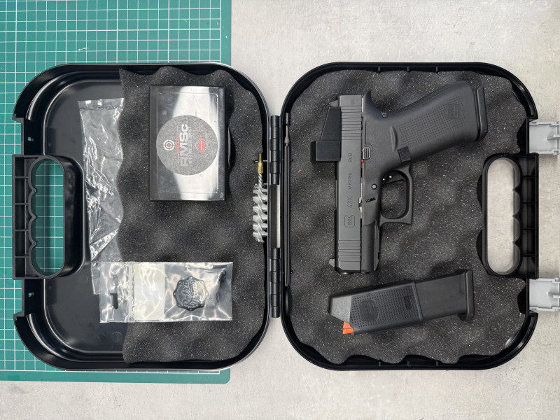 Glock 43X Rail MOS s kolimátorem RMSc