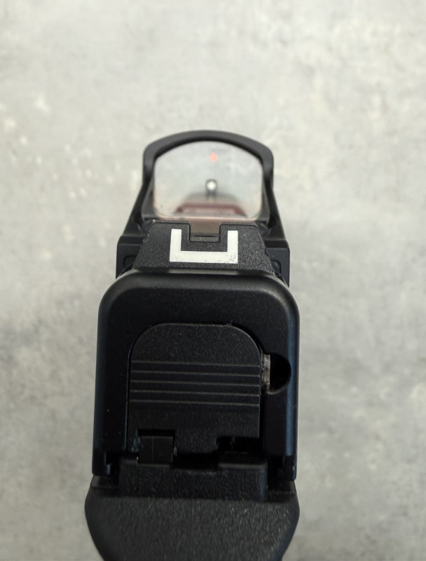 Glock 43X Rail MOS s kolimátorem RMSc
