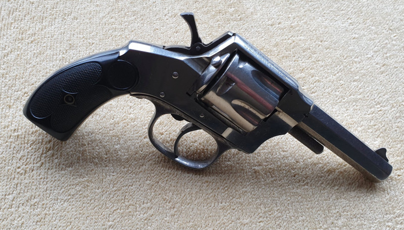 Historický revolver Hopkins-Allen XL cal.32 CFDA Long