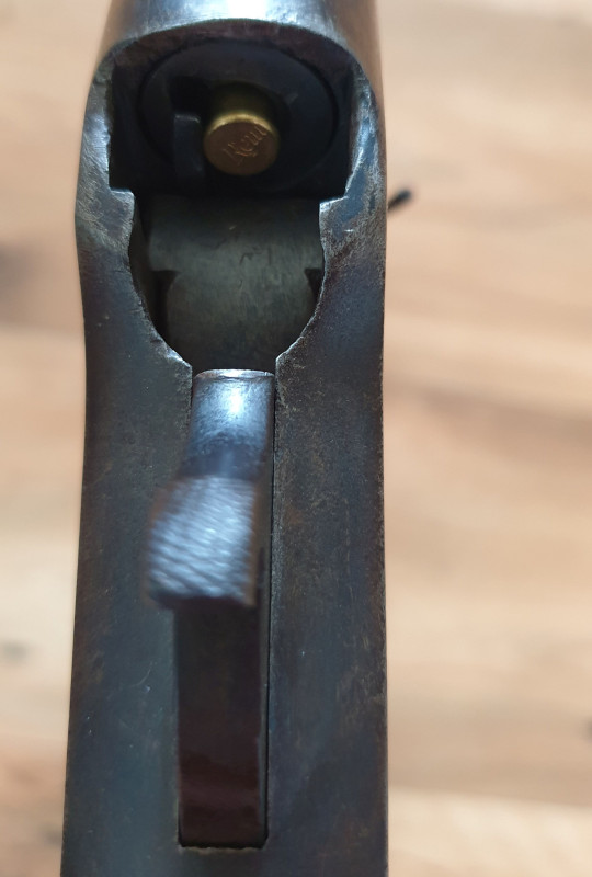 Historická Americká puška Hopkins Allen c.22RF Junior