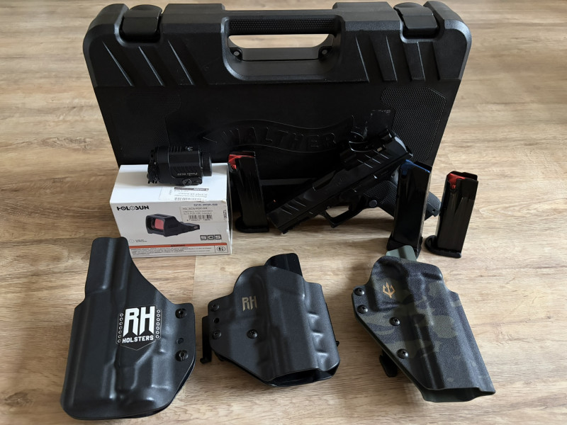 Walther PDP F-Series 4” + Holosun SCS + kompletní výbava