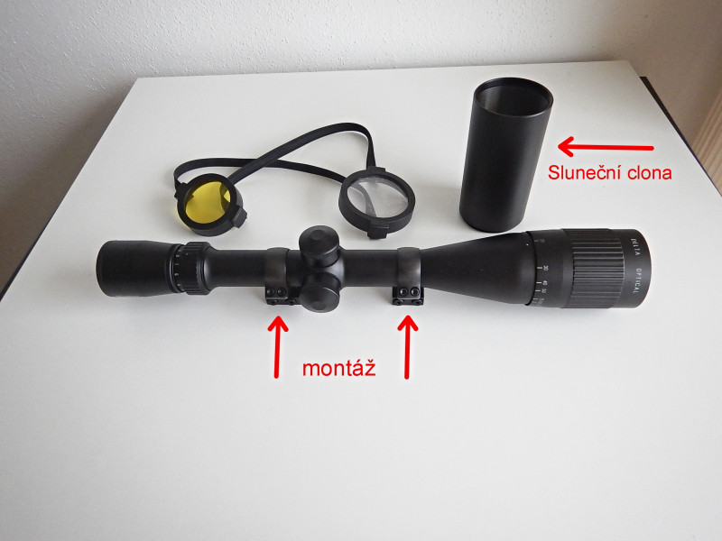 Puškohled Delta Optical Titanium 4-16x42 MilDot